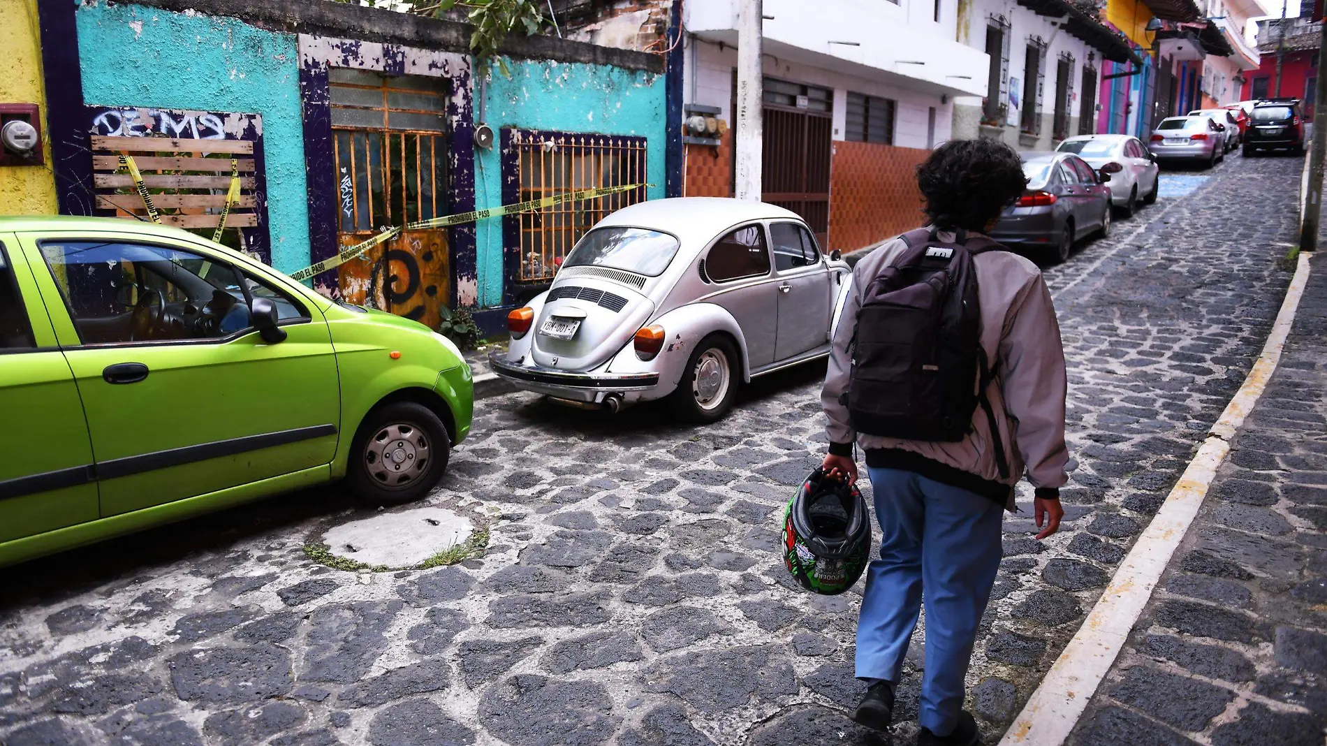 Casa abandonada en calle González Ortega de Xalapa